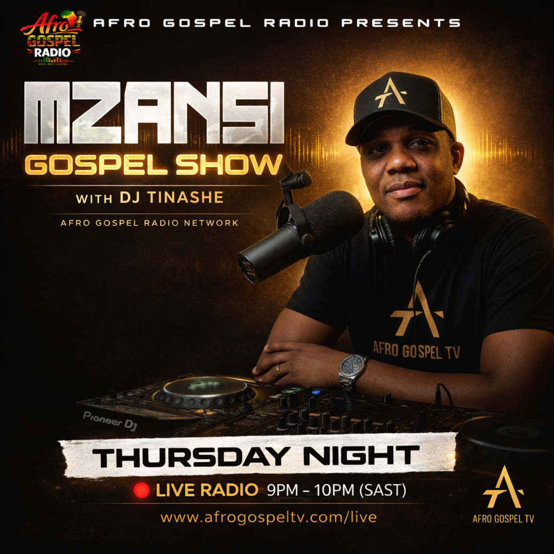 Tonight Live: Mzansi Gospel Night Show with DJ Tinashe